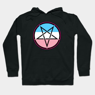 Transgender Pentagram Hoodie